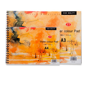 Bloc de Papel de Algodón para Acuarela de 240 Gsm y 20 Hojas - Product Image 4