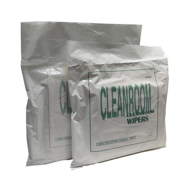 ALLESD WIP-1009SLE Lint Free Laser Cut 120gsm 9*9inch Wiper 100% Polyester Cleaning Wipes Lint Free Wipes Cleanroom Wiper