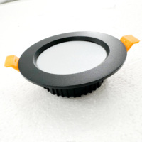 Plafonnier LED encastré rond en aluminium moderne pour bureau, 4/5/6/8 pouces, DC24V RGB/RGBW/RGBWW, IP33, dimmable