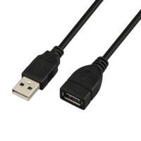 Cable de Extensión USB 2.0 Seguro, Macho a Hembra, Carga Rápida de 3A, Transmisión de Datos de Alta Velocidad, Material de PVC para Computadora y Teléfono Móvil