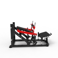 Machine à pont de hanche à charge libre professionnelle robuste pour l'entraînement des fessiers, équipement de gym