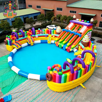 NOVA Innovation Nouveau toboggan géant gonflable d'extérieur pour parc aquatique, jeux d'obstacles, accessoires, équipement, prix, toboggan pour piscine