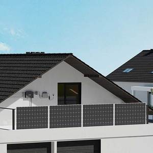 EU Warehouse 800 Watt <strong>Small</strong> on Grid Balcony Solar Glass Curtain <strong>Power</strong> <strong>Plants</strong> Balkonkraftwerk Solar Halterung - Product Image 4