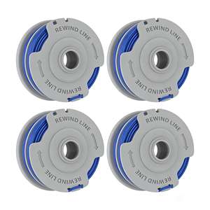 Tête de coupe de rechange FLY289, ligne en nylon rouge de 36 pieds/11 m, 1,65 mm, pour Flymo Contour 500 XT, 44 g, garantie 1 an - Product Image 5