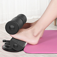 Macyo Home Gym Abdominal Machine Workout Suction Assistant Sit up Bar for Floor