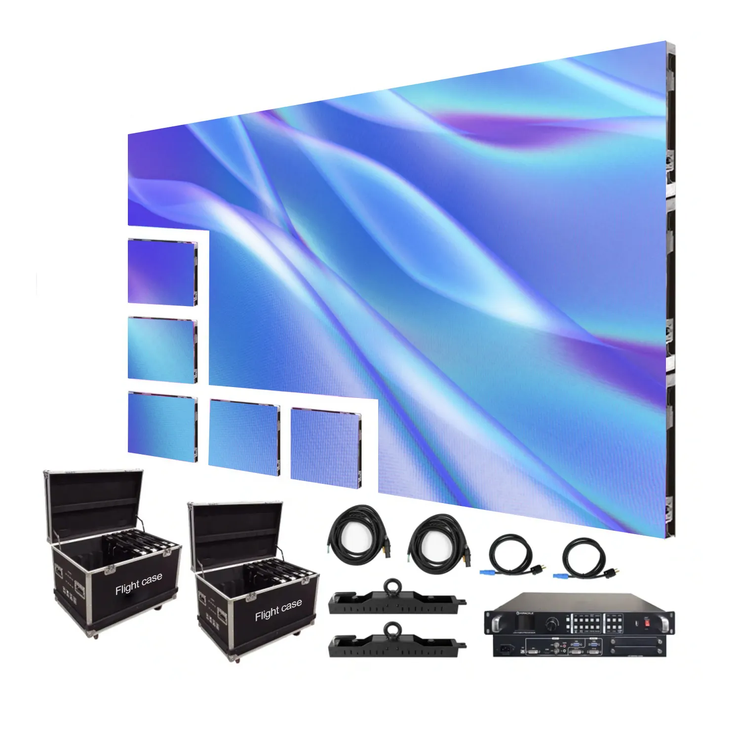 p4.81 500*1000/500*1000 rental billboard video wall led display panel indoor/outdoor stage led screen for concert