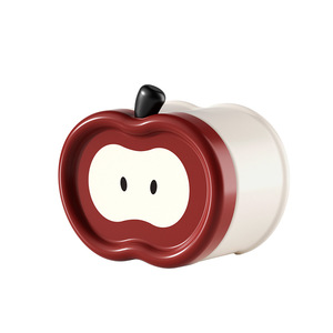 2026 Wholesale <b>Wall</b> <b>Mounted</b> Cute Apple <b>Toothbrush</b> <b>Holder</b> For <b>Electric</b> <b>Toothbrush</b> Heavy Duty Inverted Magnetic Bathroom Cup Organ - Product Image 5