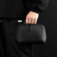 Pochette de voyage imperméable en nylon tendance pour organiser les accessoires électroniques, les câbles, les chargeurs, les batteries externes et les accessoires numériques