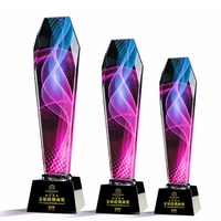 Trophées en cristal K9 transparents faits à la main, gravés au laser 3D, écologiques, personnalisables, avec boîte cadeau et logo sur mesure, vente en gros Oneway