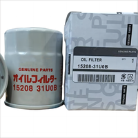 Doğrudan fabrika yağ filtresi 15208-31u00 15208-31u0b 15208-65f00 15208-65f0a 15208-9f60a 15208-65f40e Nissan Tiida için