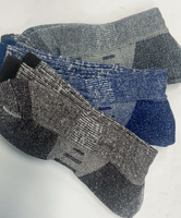 Chaussettes d'hiver en laine/nylon pour sports de plein air, épaisses, chaudes, antibactériennes, tricotées pour l'escalade, la randonnée en montagne, le ski