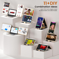 15.6 \ "FHD 1080P Ultra ince dizüstü ekran genişletici IPS kazanır için taşınabilir harici USB-C monitör/Mac/iPhone/anahtarı tak-çalıştır