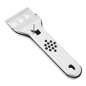 Spatule de nettoyage multifonctionnelle en acier inoxydable Huyo OEM pour carrelage de cuisine et grattoir à verre - Product Image 1