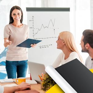 Rouleaux d'aimants en caoutchouc personnalisés Autocollant pour <span class=keywords><strong>tableau</strong></span> adhésif Matériaux magnétiques de surface blancs vierges flexibles pour <span class=keywords><strong>tableau</strong></span> - Product Image 6
