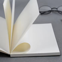 Cuaderno de bocetos de tapa dura con espiral, 80 hojas, 100g, papel grueso, color sólido, venta directa, regalo, China