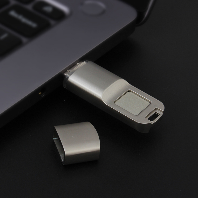 High Quality Fingerprint Usb Flash Drive 3.0 Memory Stick 16GB 32GB Encrypted Fingerprint Pen Drive U Disk