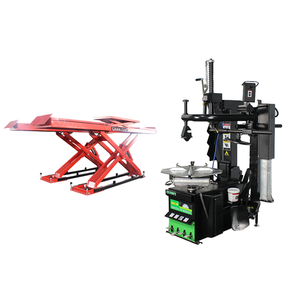 Plataforma Elevadora Eléctrica CHENTUO CT608, Elevador Hidráulico de Doble Cilindro, Capacidad de Elevación de 4000 kg, Plataforma Móvil, Motor de 3 kW - Product Image 1