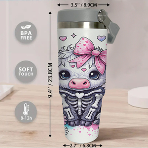 แก้ว<span class=keywords><strong>น</strong></span>้ำสแตนเลสข<span class=keywords><strong>น</strong></span>าด 30 ออ<span class=keywords><strong>น</strong></span>ซ์ ลายวัวไฮแล<span class=keywords><strong>น</strong></span>ด์<span class=keywords><strong>น</strong></span>่ารัก พร้อมหูจับโบว์สีชมพู แก้ว<span class=keywords><strong>น</strong></span>้ำแบบพกพา เป็นมิตรกับสิ่งแวดล้อม ทนทา<span class=keywords><strong>น</strong></span> สิ<span class=keywords><strong>น</strong></span>ค้าจากสหรัฐอเมริกา ดีไซ<span class=keywords><strong>น</strong></span>์เท่ - Product Image 3