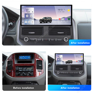 Mekede MS 12.3 Inch Mỏng Xe Đài Phát Thanh Navigation Xe Headunit Mới Nhất Hệ Thống <span class=keywords><strong>Android</strong></span> Cho Mitsubishi Pajero V73 2004-2011 GPS 4G Sim - Product Image 4
