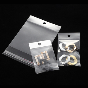Premium <strong>Self</strong>-<strong>Adhesive</strong> OPP Plastic <strong>Header</strong> <strong>Bags</strong> with Transparent Card Packaging Hang Hole Luxury Retail Display for Jewelry Crafts - Product Image 3