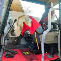 Excavatrice sur chenilles d'occasion CAT 312D2GC de 12 tonnes, à queue zéro, avec chenilles en acier durables et accessoires, personnalisation disponible
