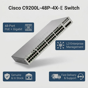 Commutateur PoE+ 9200L 48 ports 4x10G avec uplinks fixes, essentiels réseau de couche 3 empilables de qualité professionnelle, haute densité - Product Image 3
