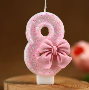 Girly Coeur <span class=keywords><strong>Rose</strong></span> Arc Anniversaire Numéro <span class=keywords><strong>Bougie</strong></span> Un An Enfants Adulte Cérémonie Proposition Anniversaire Fête Confession - Product Image 2