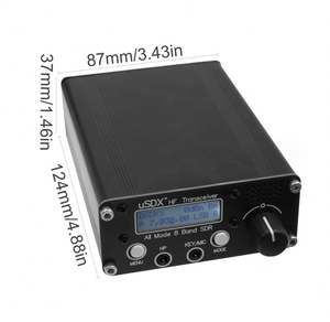 Transceptor USDR USDX + Plus V2 10/15/17/20/30/40/60/80m 8 Bandas <span class=keywords><strong>SDR</strong></span> Todos los modos HF SSB QRP - Product Image 4