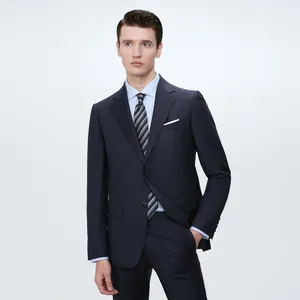Men's Clothes Slim Suit Spring Autumn Casual Formal Business Single Breasted Button Suit Blazer Coat Jacket Tops