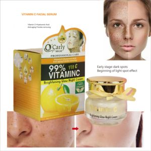 Chuyên nghiệp hữu cơ axit hyaluronic Vitamin C đêm Kem kiểm soát <span class=keywords><strong>d</strong></span>ầu làm sáng Làm trắng Chống lão hó<span class=keywords><strong>a</strong></span> không có mặt Kem <span class=keywords><strong>d</strong></span>ưỡng da - Product Image 1