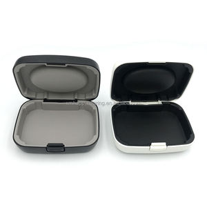 Estuche de Transporte Práctico para Kits BTE/CIC/FP de Audífonos, Material ABS Negro y Blanco, Marca HappyHearing - Product Image 6