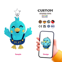 Gantungan Kunci Boneka Beruang Cokelat Muda, Ringkas dan Mudah Dibawa, Kain Lembut dan Ramah Kulit, Gantungan Kunci Custom.