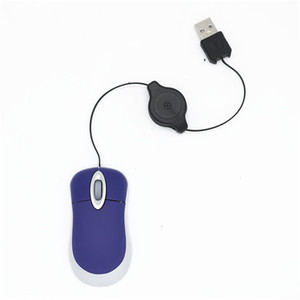 <span class=keywords><strong>Souris</strong></span> <span class=keywords><strong>filaire</strong></span> USB D1474 mini 0,8 m/80 cm rétractable à suivi optique en stock - Product Image 3