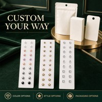 Vente en gros de graines auriculaires dorées pour la relaxation, application facile, 20 pièces, graines auriculaires imperméables, graines auriculaires adhésives pour l'acupuncture