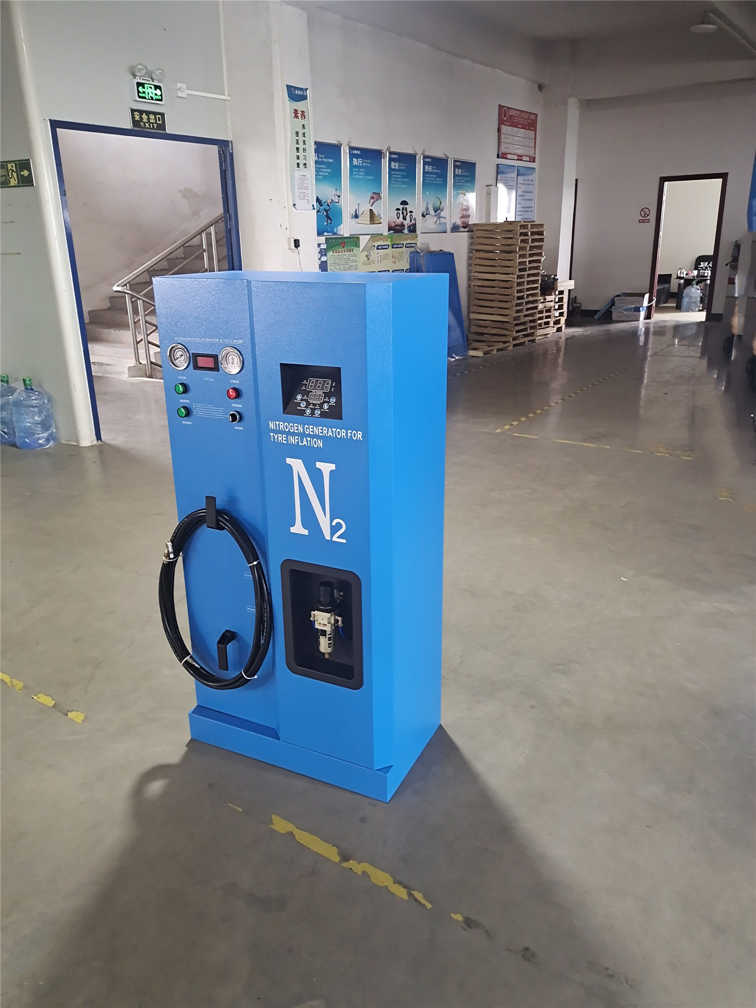 Digital Nitrogen Tyre Inflators Nitrogen Tyre Filling Machine Fully Automatic For Workshop And Tyre Shop