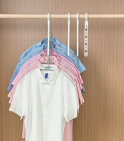 Séchoir Magique Pliable Multifonctionnel en Plastique à Plusieurs Niveaux pour Tri des Vêtements et des Pantalons pour Chambre, Armoire et Rangement Domestique