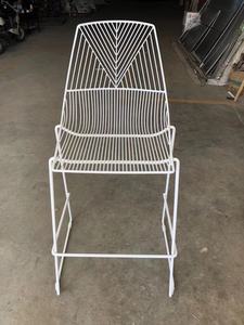 Sedia impilabile per sgabello da Bar in ferro metallico per noleggio eventi - Product Image 5