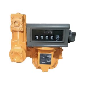 Meteran putar LC, DN80 pengukur aliran minyak OEM akurasi Aluminium +/-0.2% - Product Image 2