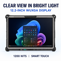 Tableta Industrial Resistente Getac F120, Pantalla Táctil WUXGA de 12.2 Pulgadas, Intel Core Ultra, Windows 11 Pro