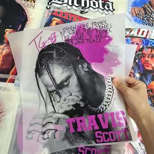 Tùy Chỉnh Không Thấm Nước Pet Nhiệt Sắt Chuyển Sticker Sẵn Sàng Để Báo Chí Thiết Kế Cho T-Shirts In Ấn Màn Hình Kỹ Thuật Vải - Product Image 5