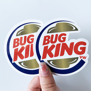 Tốt nhất bán UV chống lại không thấm nước biểu tượng tùy chỉnh máy tính xách tay vòng dính chết cắt Vinyl Nhãn dán nhãn biểu tượng tùy chỉnh Sticker - Product Image 1