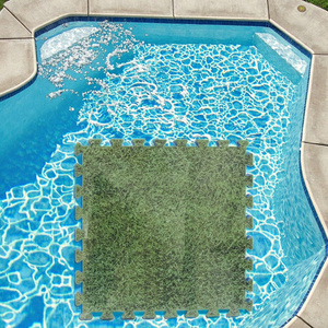 <span class=keywords><strong>Tappeto</strong></span> per <span class=keywords><strong>piscina</strong></span> con erba stampata (9 pezzi) - Product Image 2
