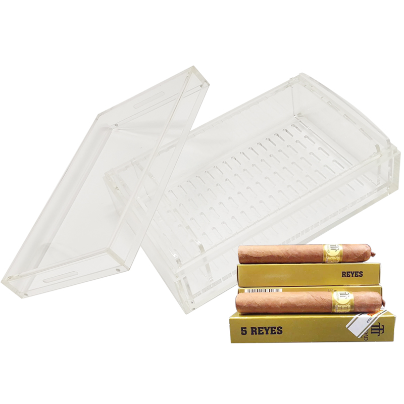 Caja de cigarros Humidor de cigarros rectangular