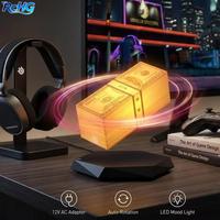 Lampe LED Flottante Magnétique 3D Effet Lévitation Billet de Banque GTA, Décoration de Chambre Gamer, Lampe de Table RVB, Veilleuse Décorative - Grande Vente