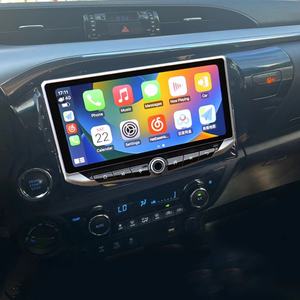 Reproductor de Video Android con Pantalla Qled de 10.88 Pulgadas, Carplay para Toyota HILUX REVO VIGO IMV 2016-2017, Carga Tipo C, GPS, Estéreo Multimedia - Product Image 1