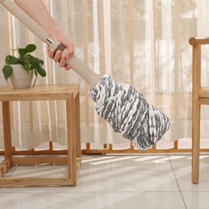 Serpillère auto-essoreuse de haute qualité, <span class=keywords><strong>facile</strong></span> à essorer, pour le nettoyage des sols domestiques et des salons, en coton et fil de serpillière - Product Image 5