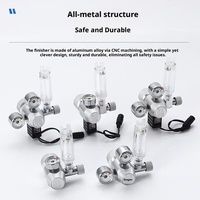 Ensemble de vanne de réduction de pression CO2 ZRDR avec électrovanne et cylindre en alliage d'aluminium pour aquarium, boîte de haute précision durable