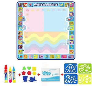 <span class=keywords><strong>Tappetino</strong></span> <span class=keywords><strong>Magico</strong></span> Acquatico Extra Large 100 X 100 cm, <span class=keywords><strong>Tappetino</strong></span> Educativo Colorato per Disegno ad Acqua e Colorazione per Bambini e Bimbi Piccoli - Product Image 6