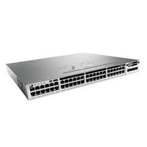 Original New Switch 3750 Gigabit Network Switch LAN Base WS-C3750X-48T-S