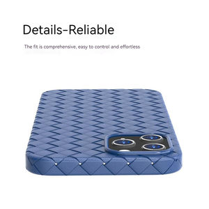 Nueva funda de moda para <span class=keywords><strong>Iphone</strong></span> 15 14 13pro con funda clásica de Tpu tejida con disipación de calor - Product Image 2